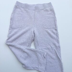 Madewell Gray Sweatpants Soft Cotton-Blend Relaxed Fit
